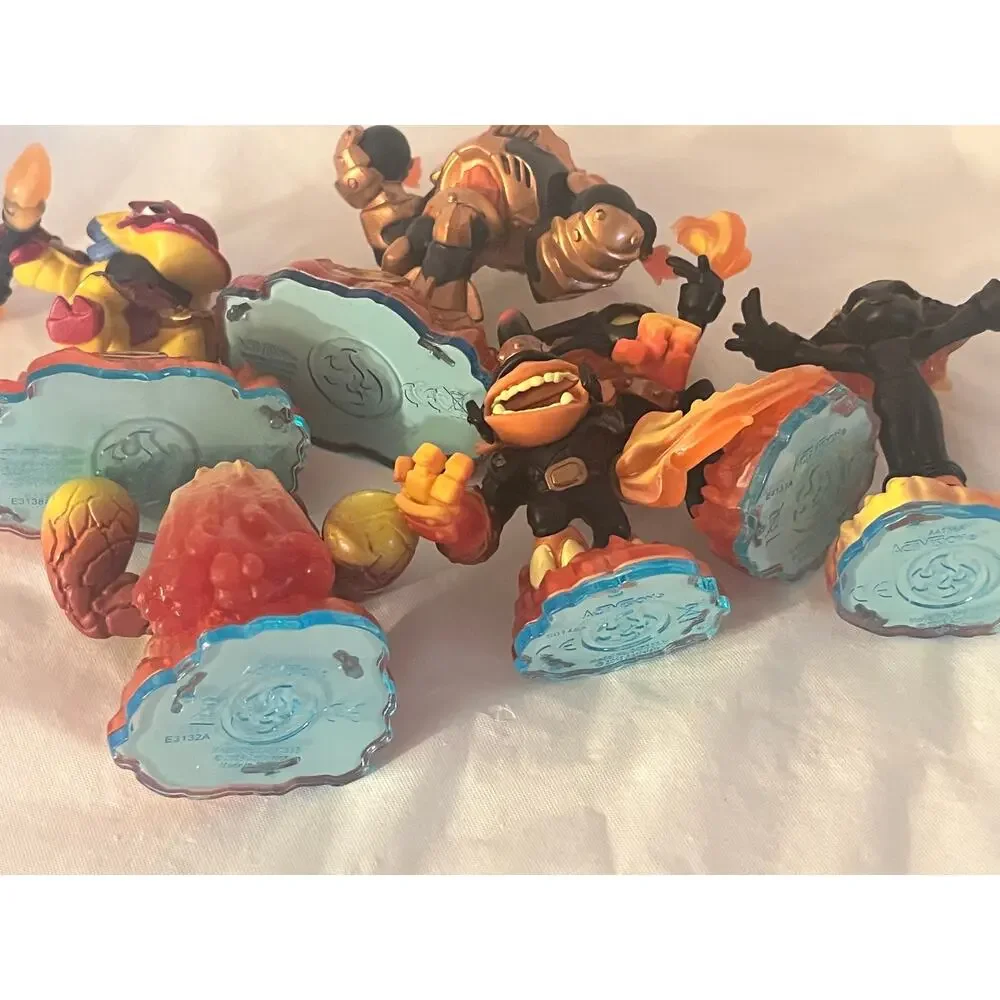 Skylanders Fire Figures Lot of 6 Trap Team Swap Force Ka Boom Blast Zone